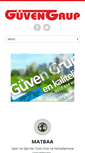 Mobile Screenshot of guvengrup.net
